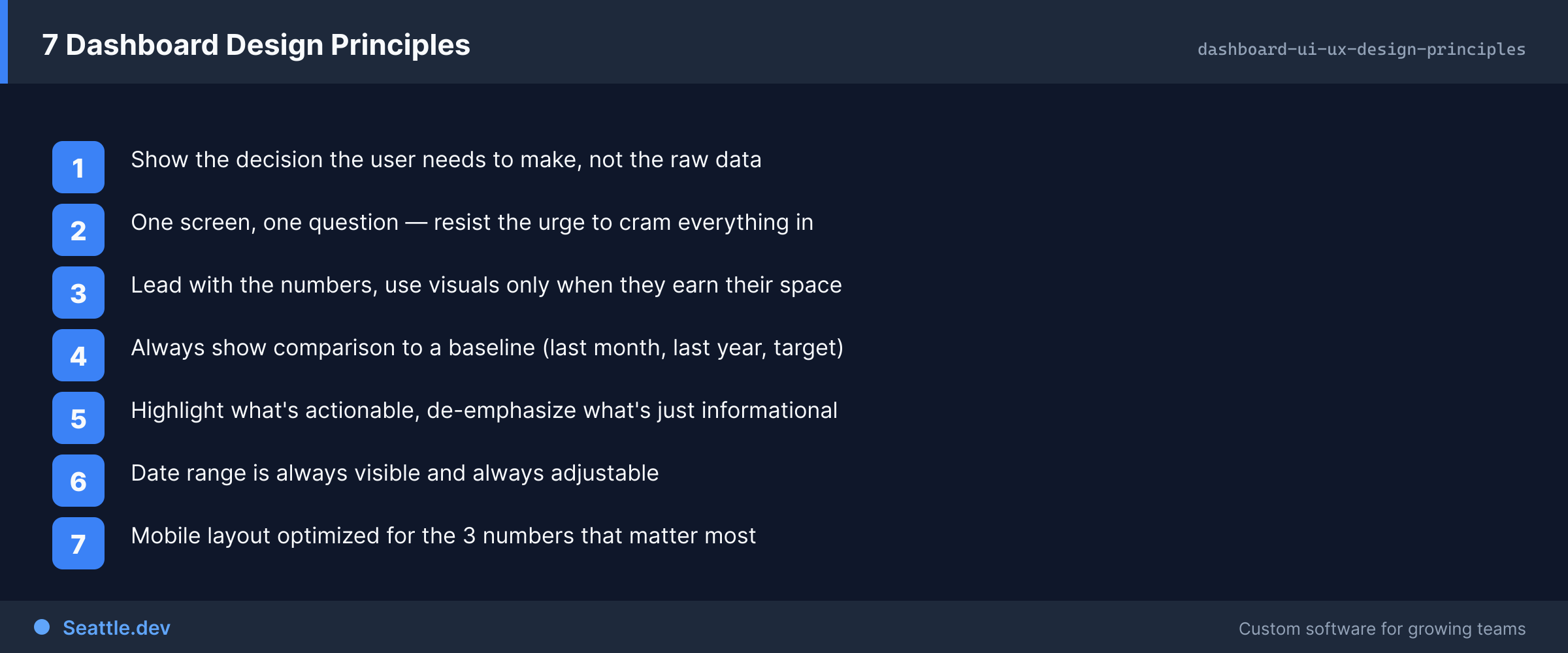 Key framework from this article